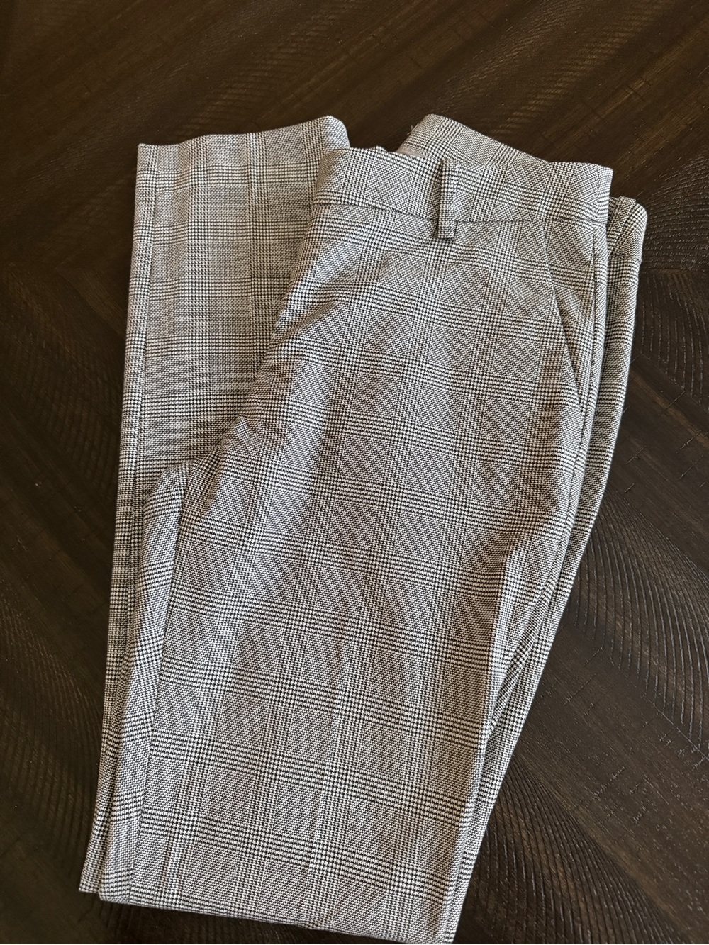 Womens Plaid Dressy Pants